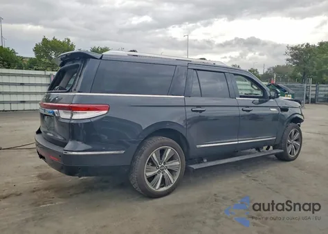 2023 Lincoln Navigator L Reserve из США, поврежденный, VIN 5LMJJ3LGXPEL02008